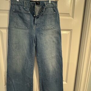 Veronica Beard Blue Relaxed Jeans High-Rise